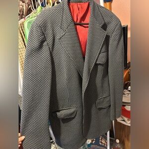 Big man’s suit jacket